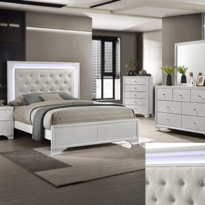 LYSSA BEDROOM OAT/FROST - Image 1