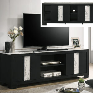 RANGLEY TV STAND - BLACK - Image 1