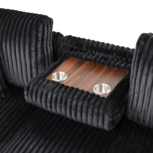 Caspian – Sectional – Black - Image 2