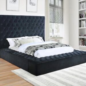 Elegante – Queen Bed – Black - Image 1
