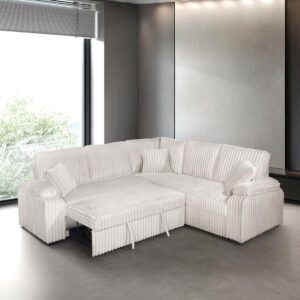 Studio – Sectional – Beige - Image 1